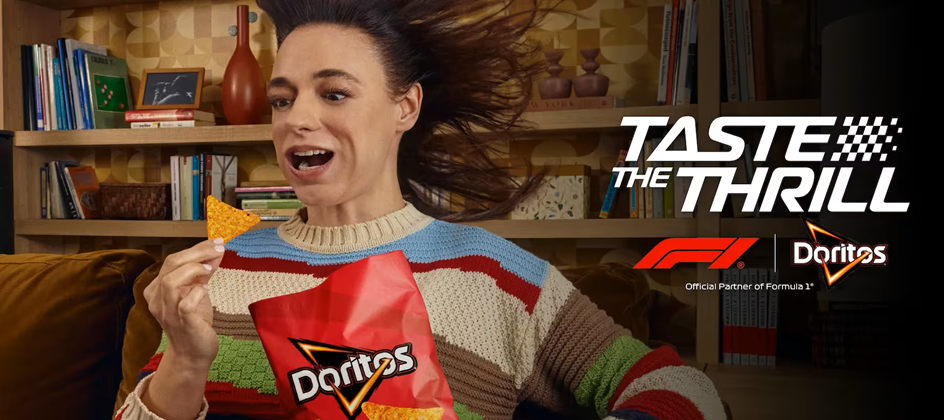 Doritos turns Formula 1 into a snack experience